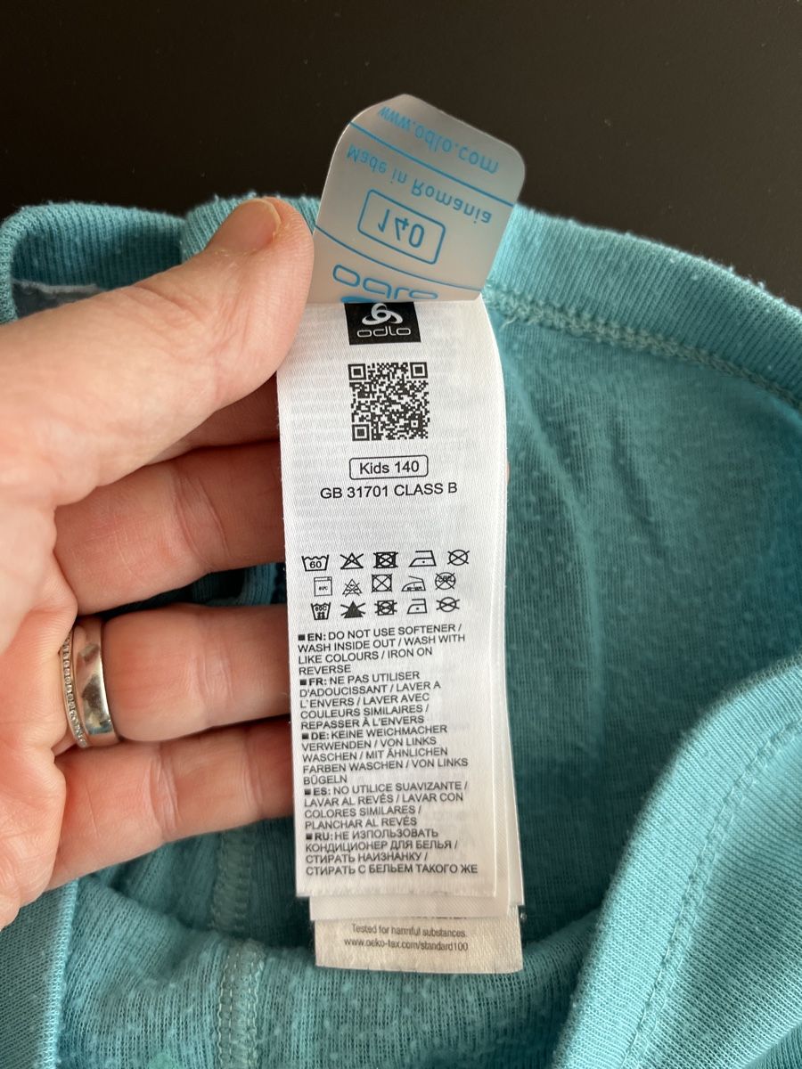 Odlo Biancheria intima: Odlo Set Gr. 140 blau – Usato da Staufen venduto da F14_tomcat 3