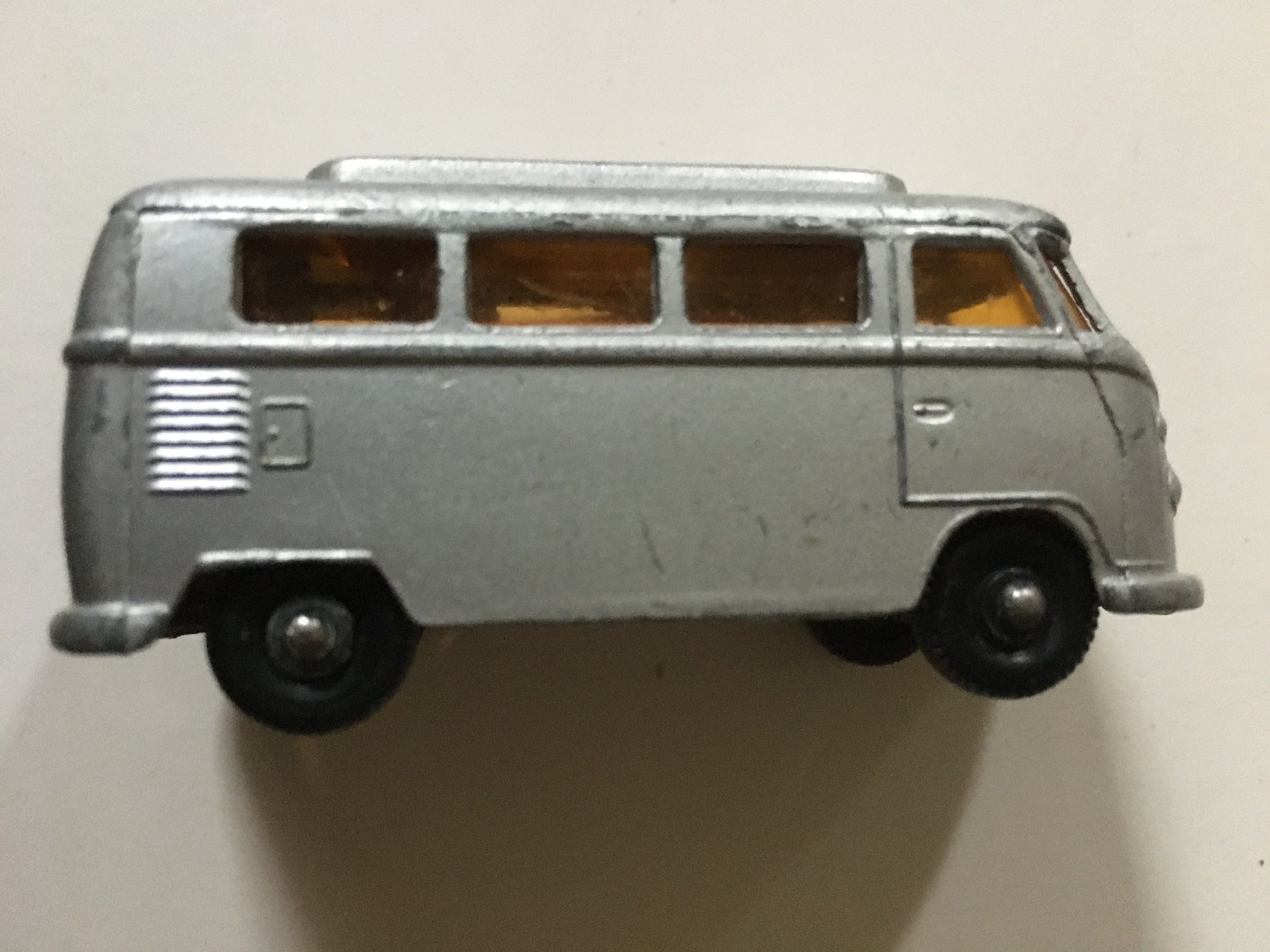 Lesney Modellini d'auto: Lesney VW Bus. 34 – Usato da Grellingen venduto da Toyhamster 1