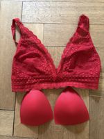 Soutien-gorge triangle rouge numéro 8 Etam, Taille 75D