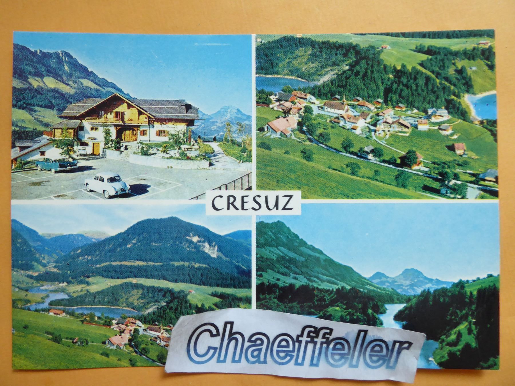 Ansichtskarten: Crésuz " Le vieux Chalet" – Neu (gemäss Beschreibung) aus Zürich von Chaeffeler