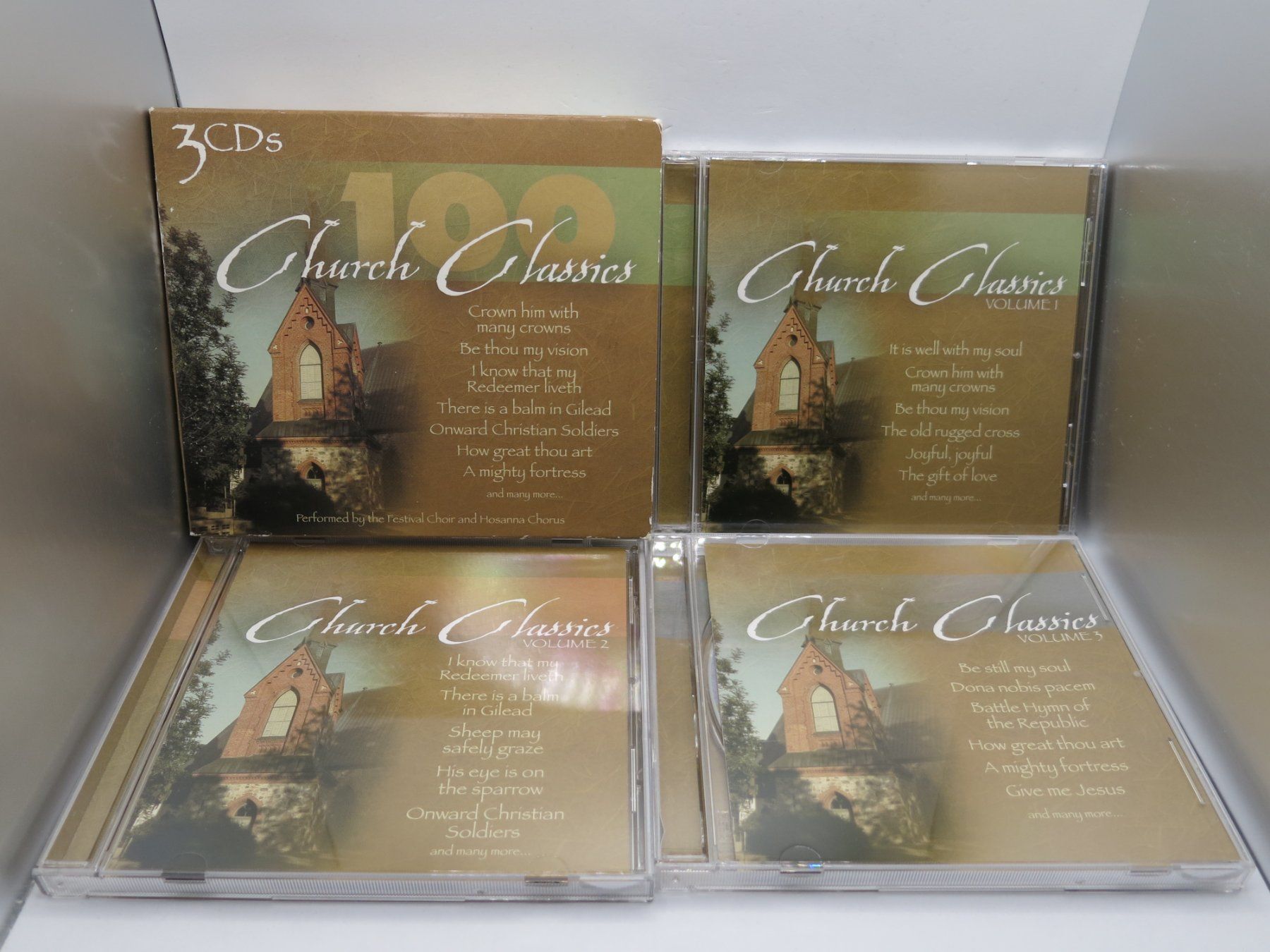 CD: 3 Weihnachten CD Box mit 100 Church Classics – Usato da Ernetschwil venduto da luisvonerni