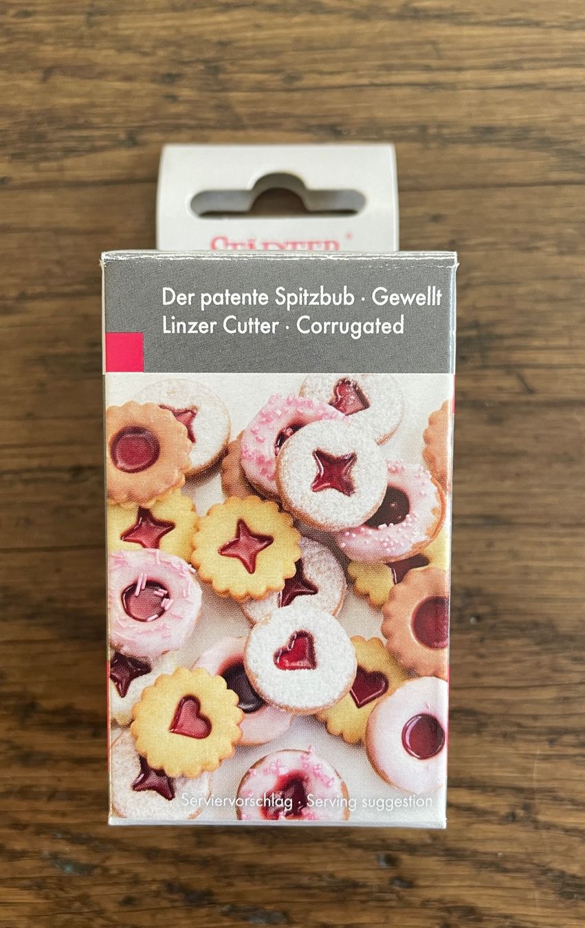 Teglie da forno: Spitzbuben-Ausstecher, 4-teilig, Städter, NEU – Nuovo e nell'imballaggio originale da Gümligen venduto da soleil149 4