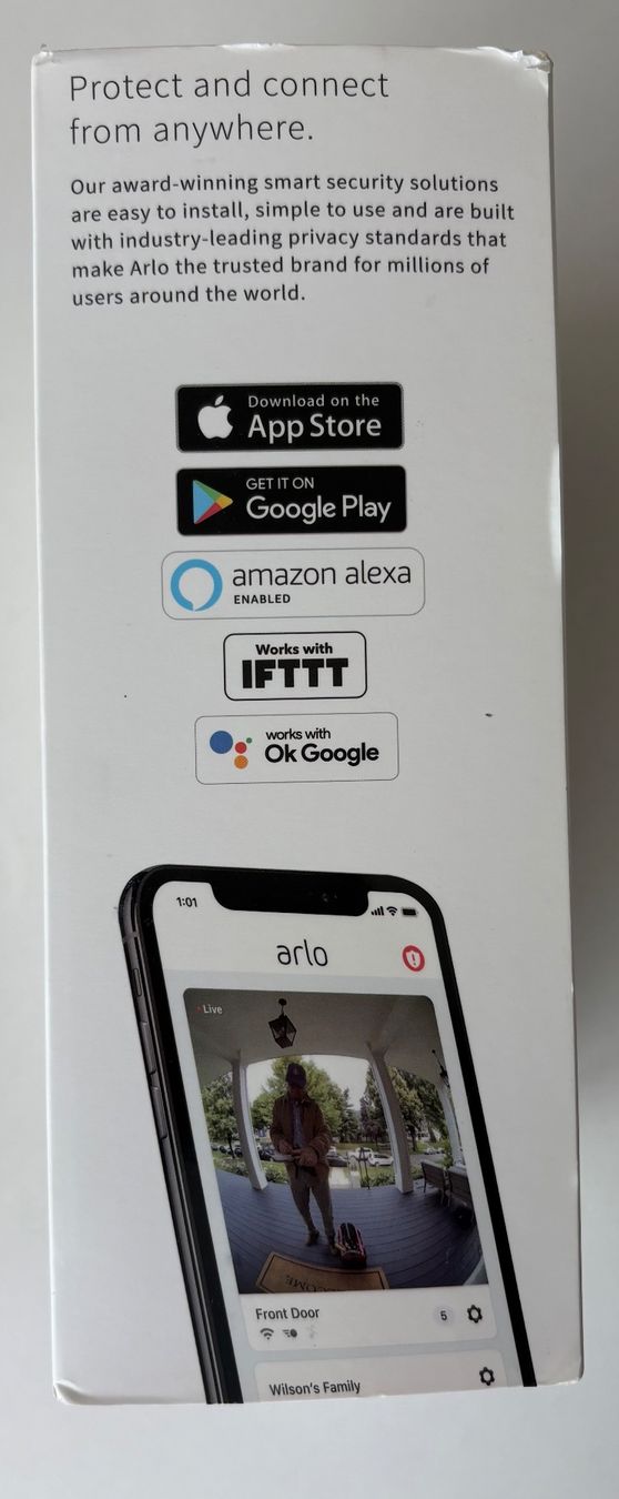 Arlo Caméscopes: ARLO Essential doorbell camera – D'occasion à Blonay par Patrice6 2