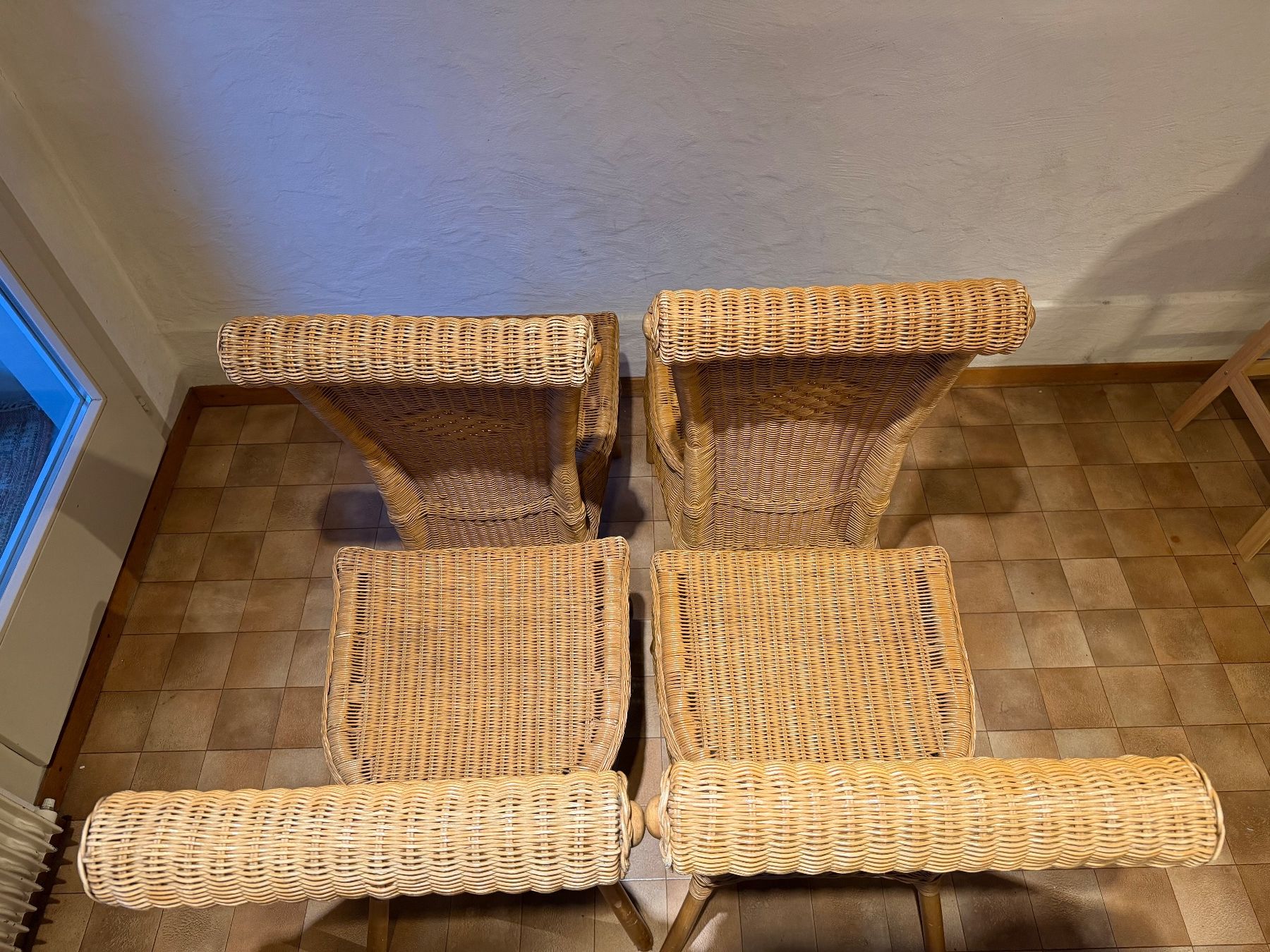 Sedie: 4 Rattanstühle – Usato da Thun venduto da Astralbern 2