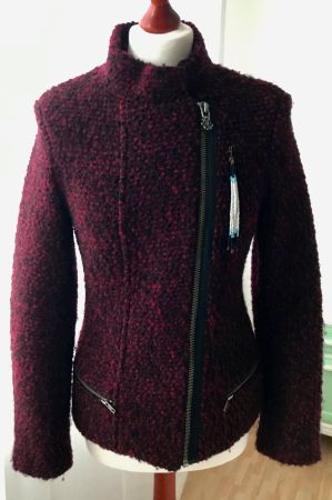 Wie neu: Maison Scotch Jacke, Wolljacke, Übergangsjacke S 36