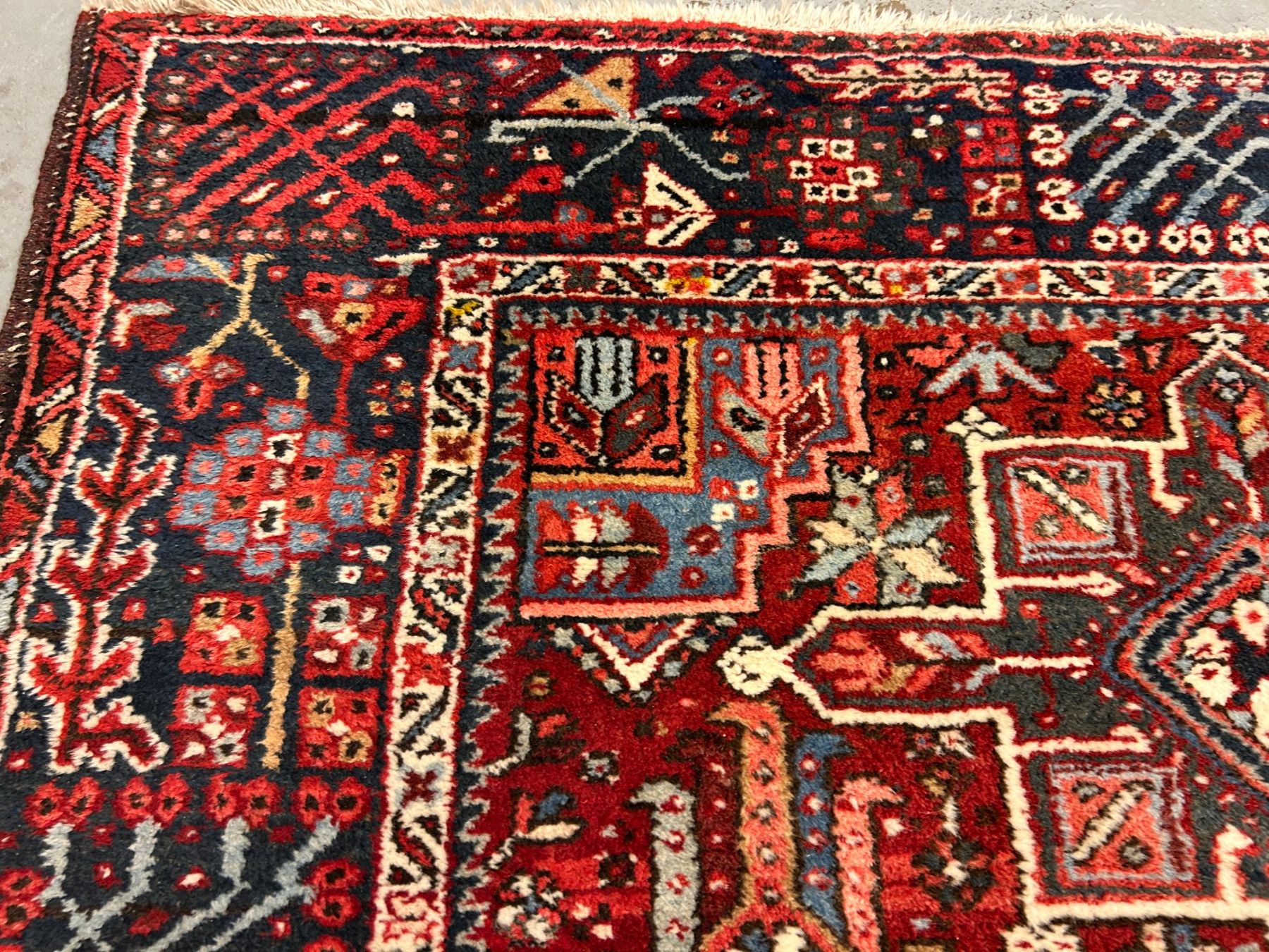 Teppiche: Edler Karadja Dozer Antik, 192 × 149 cm – Gebraucht aus Steinhausen von Super05 3