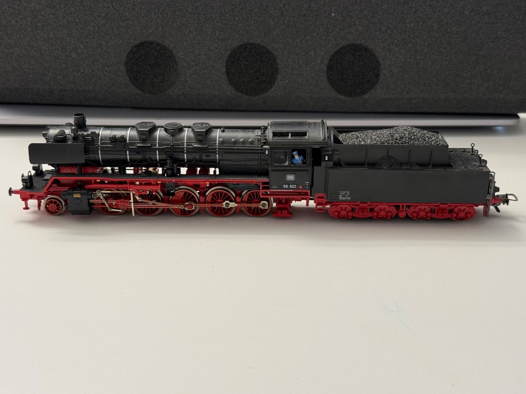 Fleischmann Modelleisenbahnen: FLM 4805 DB BR 50 Schwere Dampflok / DC HO – Gebraucht aus Jonschwil von sutfra12 2