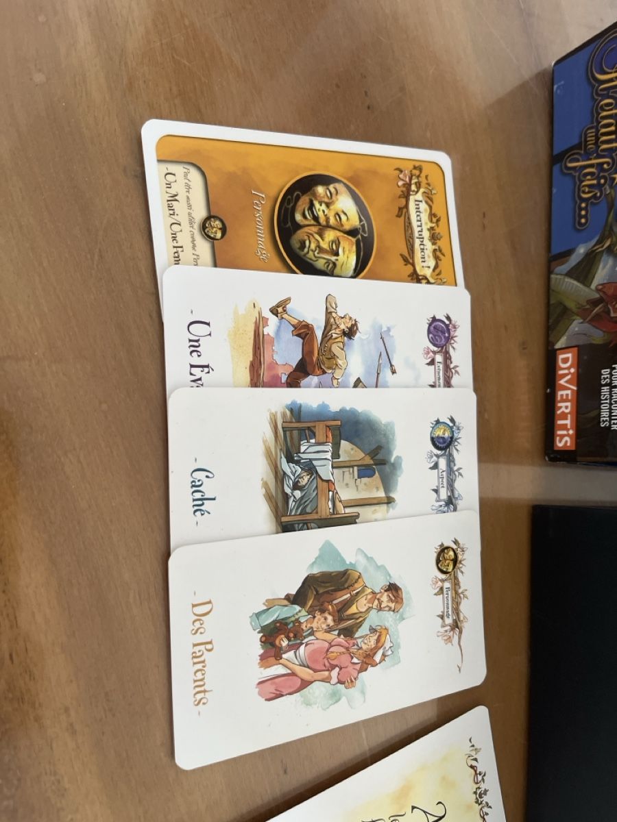 Giochi: Jeu de cartes "Il était une fois"  – Nuovo (secondo la descrizione) da Genève venduto da Majikamu 1