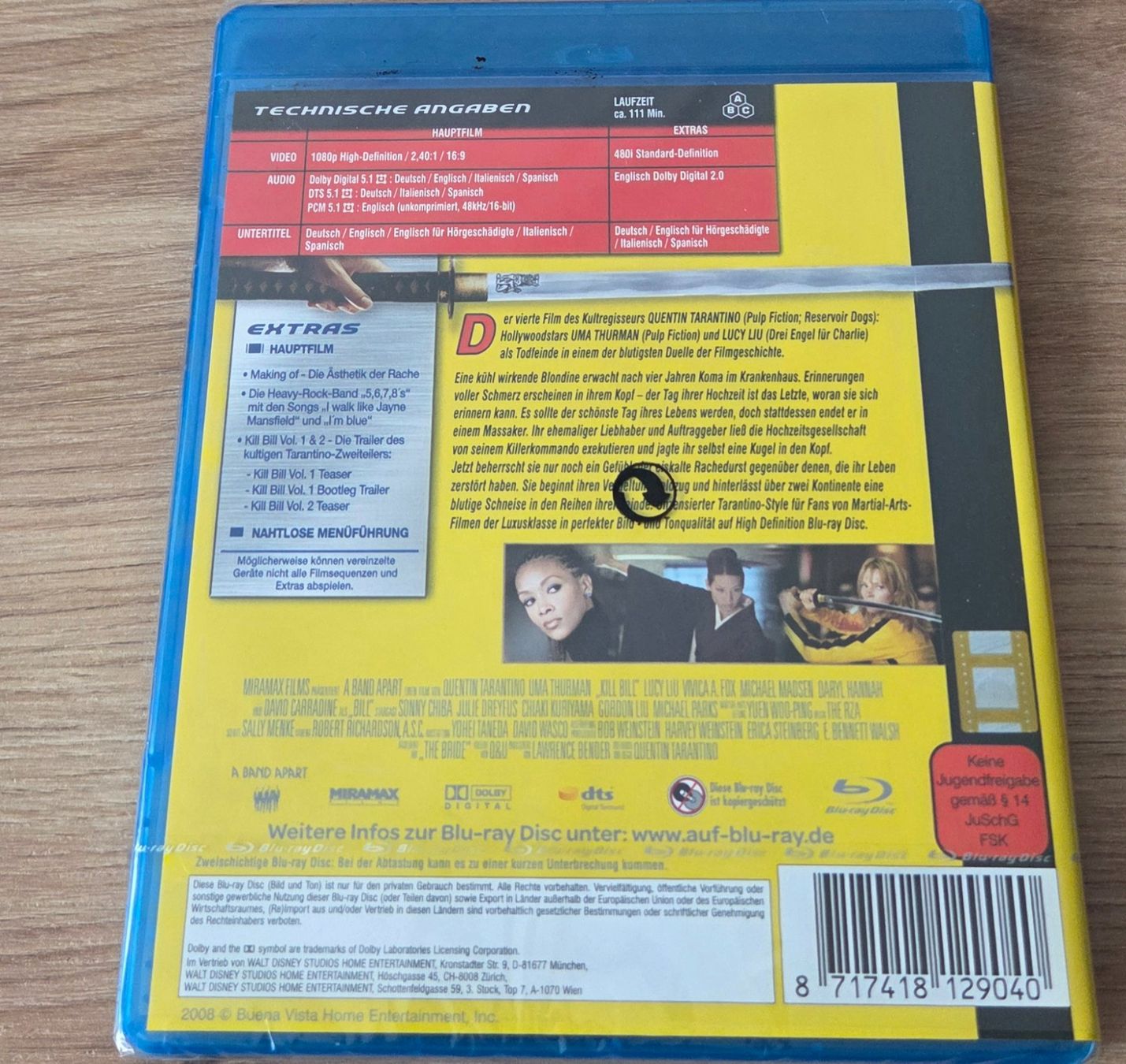 Tutti i DVDs: Kill Bill Vol 1 – Nuovo e nell'imballaggio originale da Sarmenstorf venduto da superfanky 1