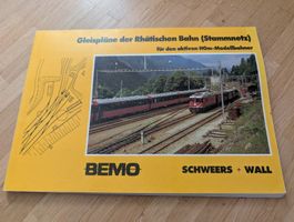 Gleispläne der Rhätischen Bahn  Bemo