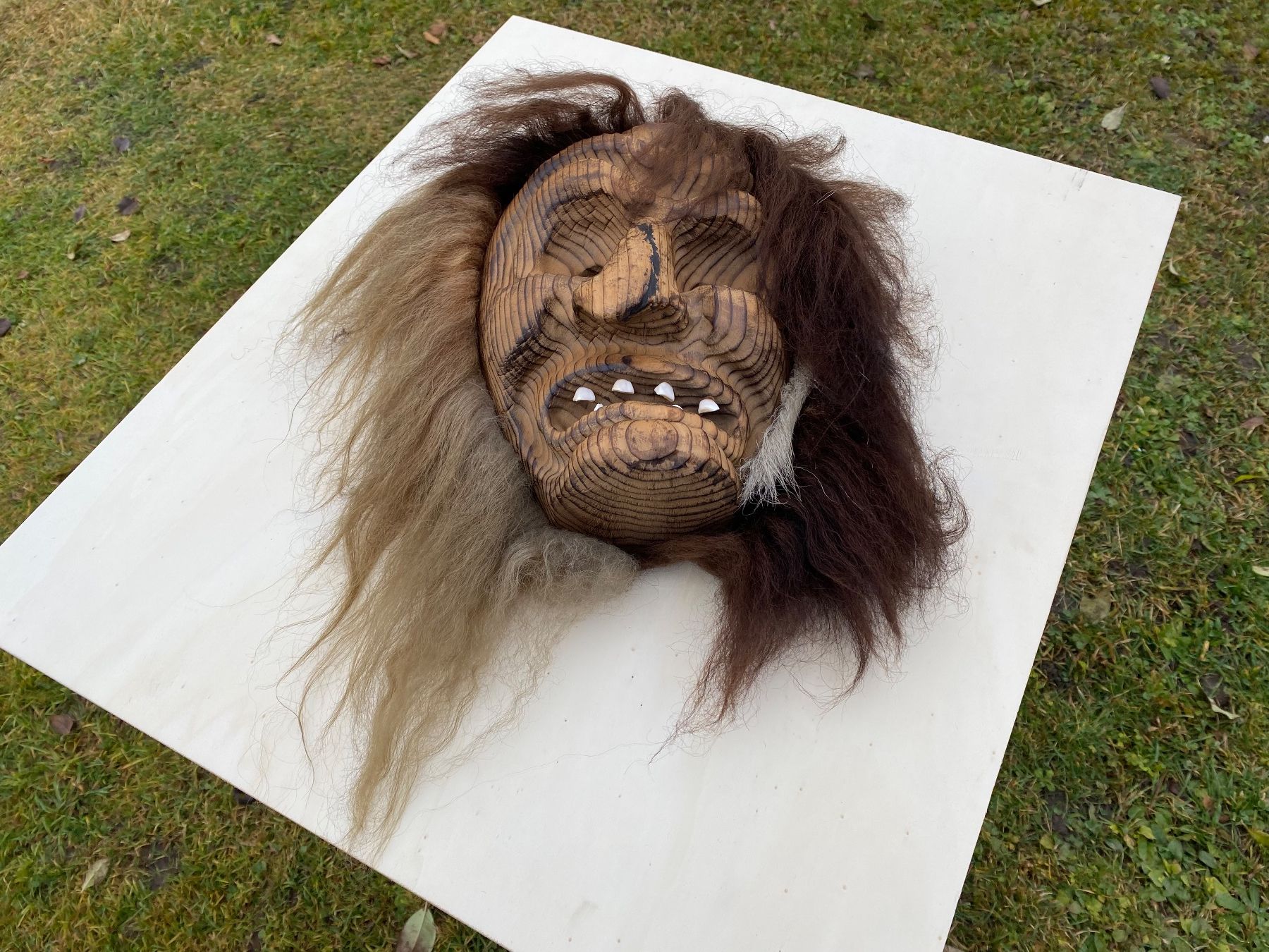 Altro in Antiquarato & Arte: sehr schöne alte Walliser Holzmaske – Usato da Feldbach venduto da Olive1 4