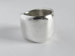 Vintage Ring aus Silber 925, massiv, breit, 19gr schwer