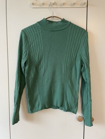 LCW Casual dünner Strickpullover, Grün, Gr. M