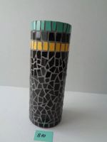 Mosaik-Glasvase 70er Jahre
