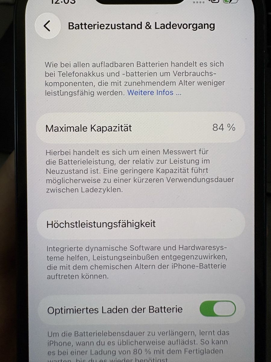 Apple Handys / Smartphones: Iphone 14 128gb dunkelblau – Gebraucht aus Basel von big_7bcs 2