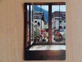 Im Scharltal - Blick aus der Arvenstube - GR - 1962