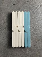 Klappbare Pfannenuntersetzer aus Silikon / 3er Set - NEU!