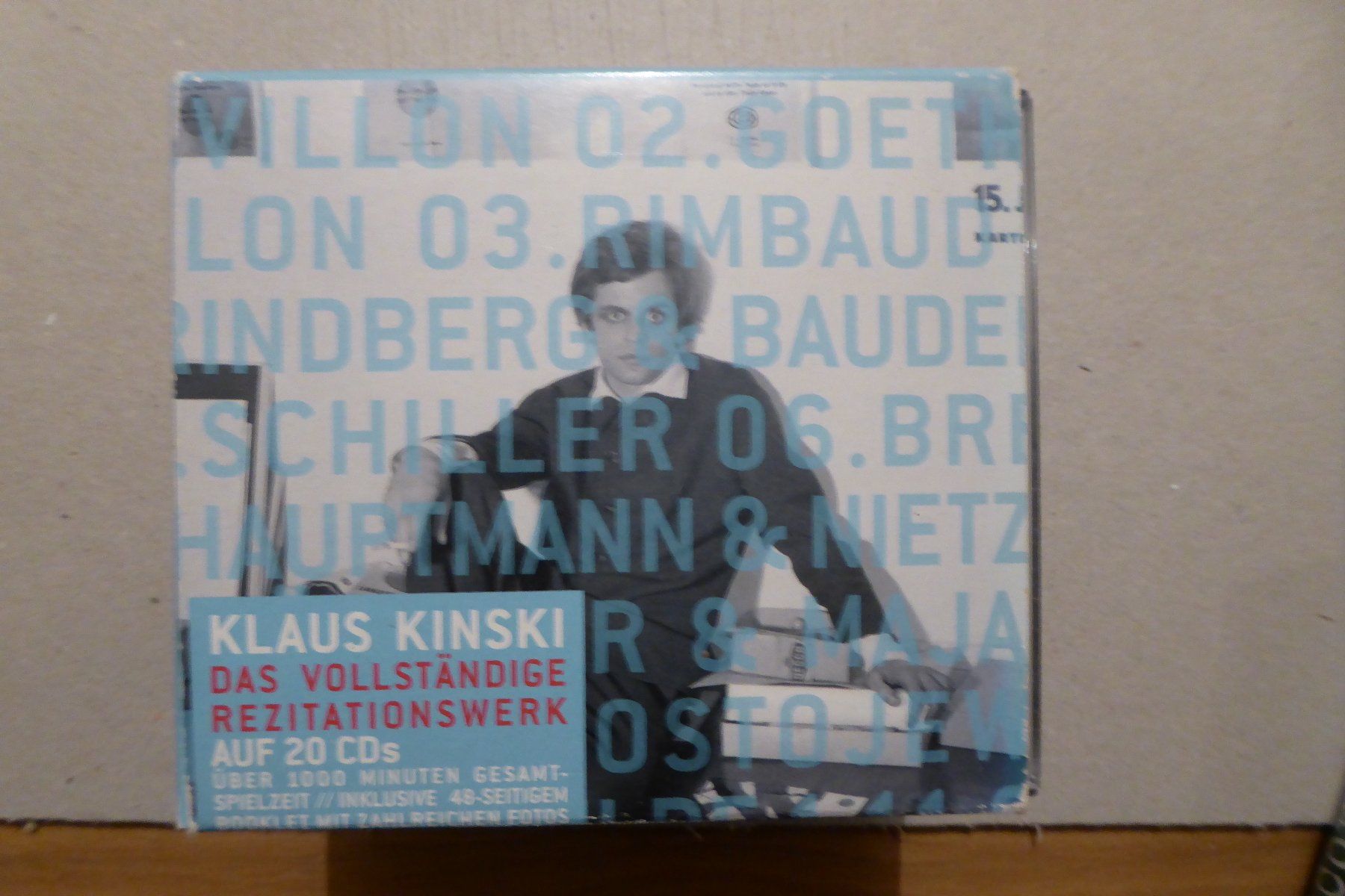 CD: CD Box Edition Klaus Kinski spricht – Usato da Allschwil venduto da Summelsarium