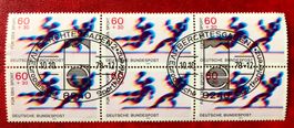 Deutschland Block  Briefmaken Gestempel 1979