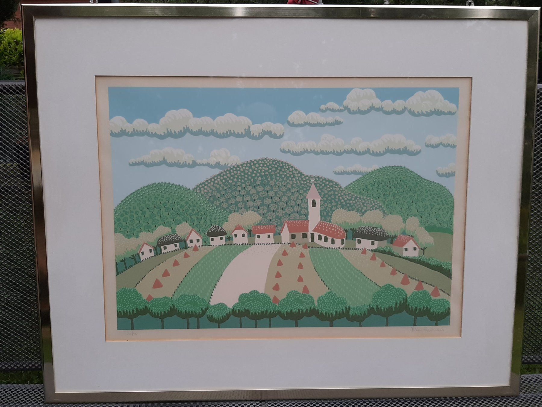 Dipinti: Orig. Farblithographie von Ivan Rabuzin – Usato da Porza venduto da ulletta1