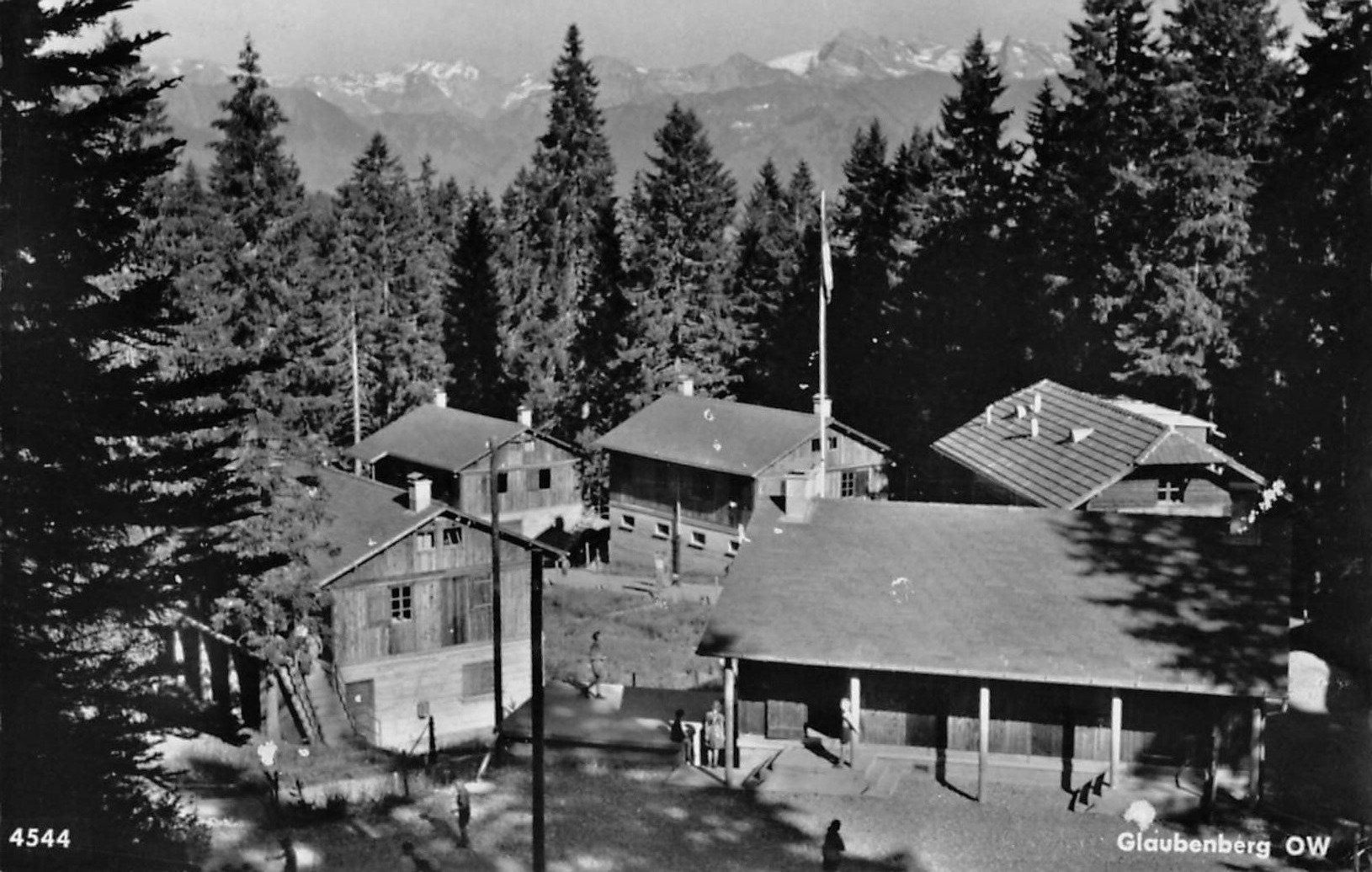 Cartoline postali: Schöne, alte Ansichtskarte: Glaubenberg OW – Usato da Winterthur venduto da SchatzchischtliWinti