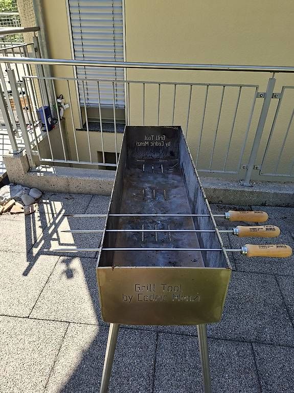 Grils: Spiesligrill chromstahl – D'occasion à St. Antoni par Menzce
