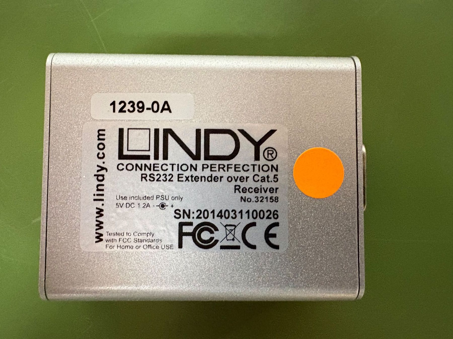 Convertitori: RS232 Extender over Cat. 5 Marke Lindy – Nuovo e nell'imballaggio originale da Weite venduto da FTW-AG 3