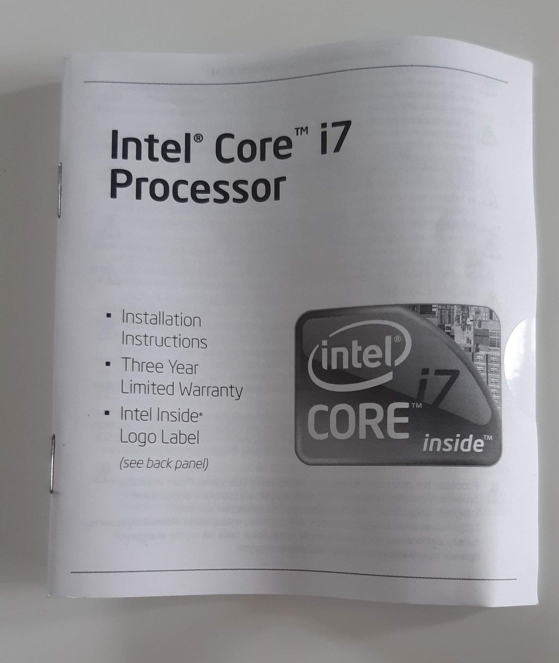 Intel PC: Prozessor / CPU Intel Core i7-930 / OVP / Original Lüfter – Usato da Elgg venduto da Marycorth 6
