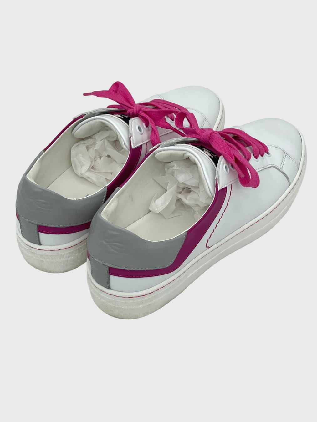 Etro Scarpe da donna: Etro Leather Low Top Sneaker EU 39 Weiß – Usato da Zürich venduto da shoe_shop 3