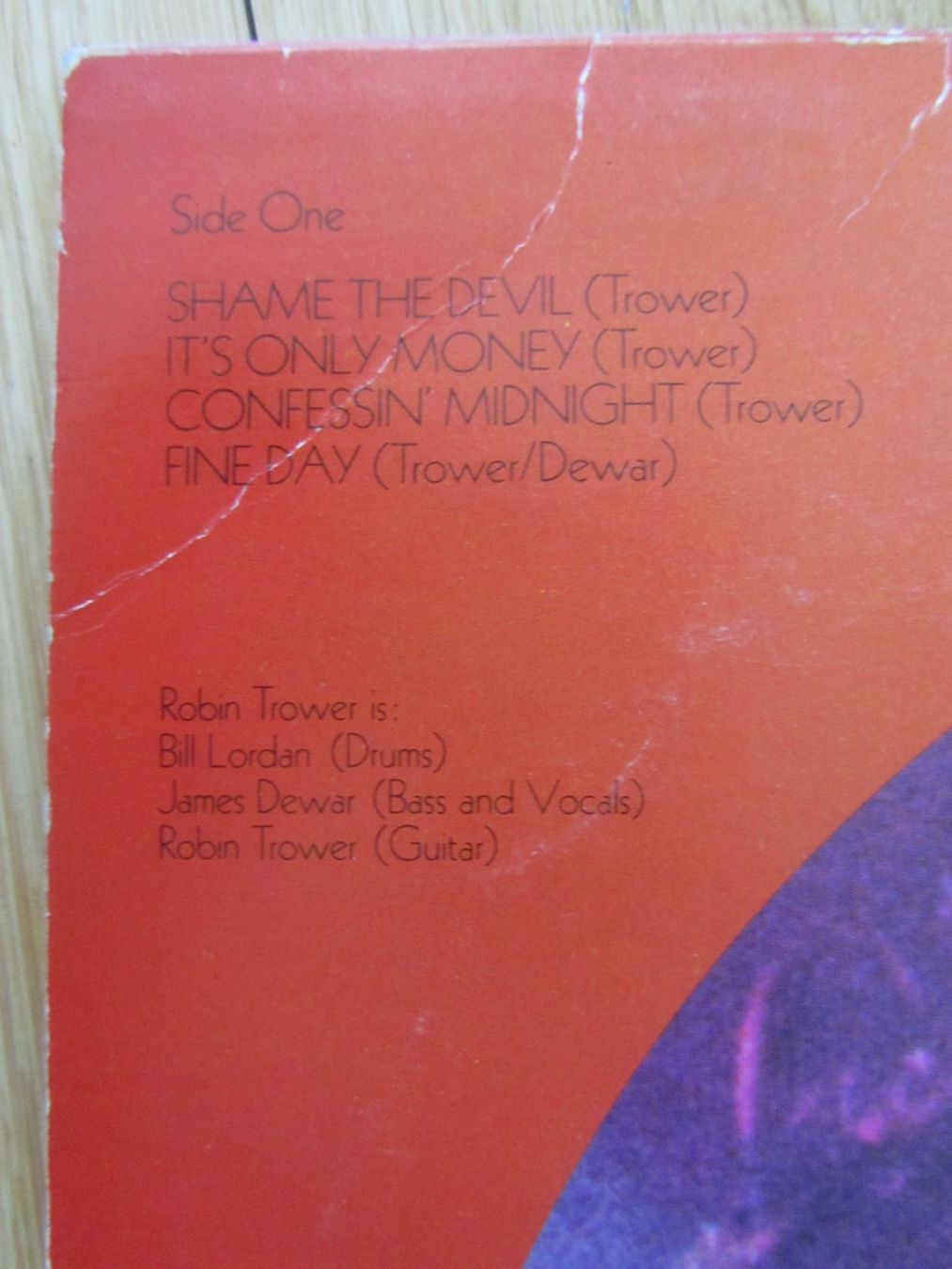 Schallplatten: Robin Trower - For Earth Below Vinyl LP,  Blues Rock – Gebraucht aus Seengen von mikelele 4