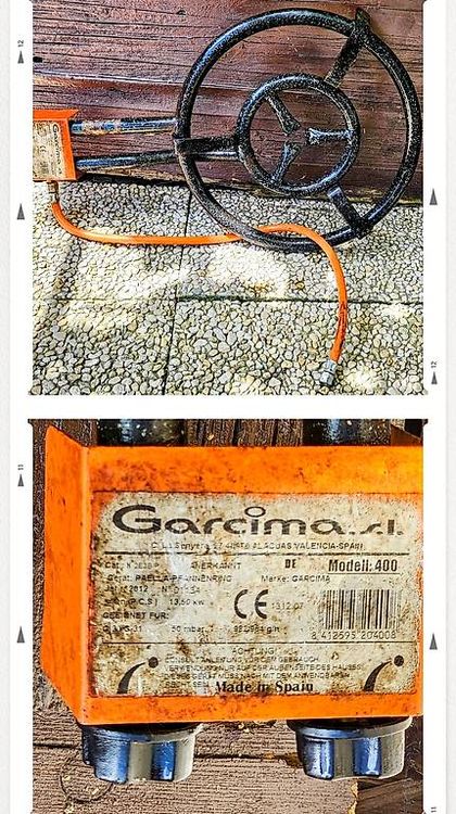 Brûleur à Gaz Annuel 12,5 KW Pour Paella, Grill Ou Kazan - Marque Garcima - Modèle L-30