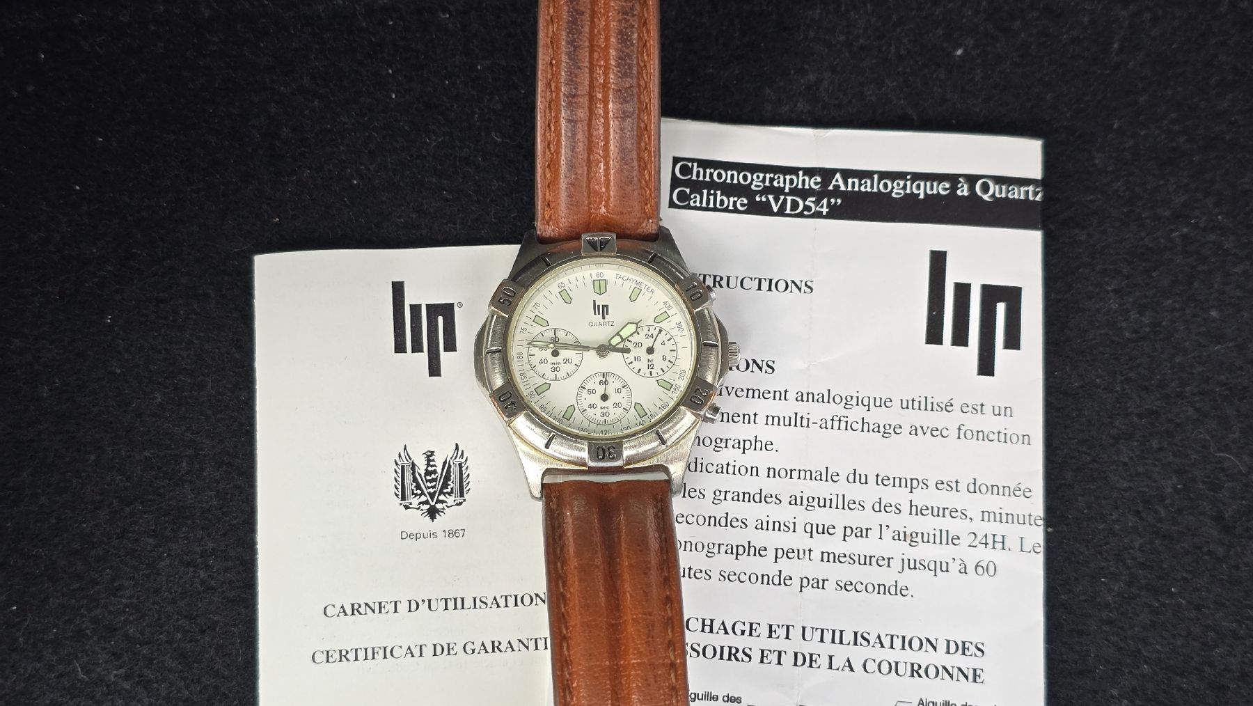 Orologi: Montre LIP Chronographe Quartz – Usato da Cressier NE venduto da Oldwatch94