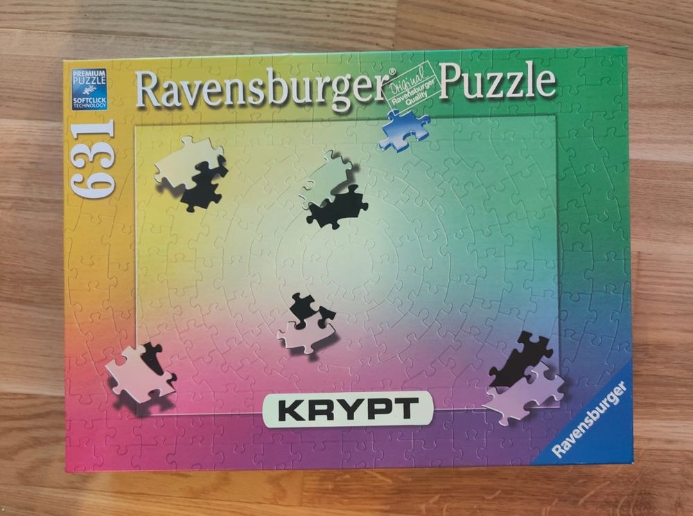 Ravensburger Krypt Puzzle Rainbow 631 Teile | Kaufen auf Ricardo