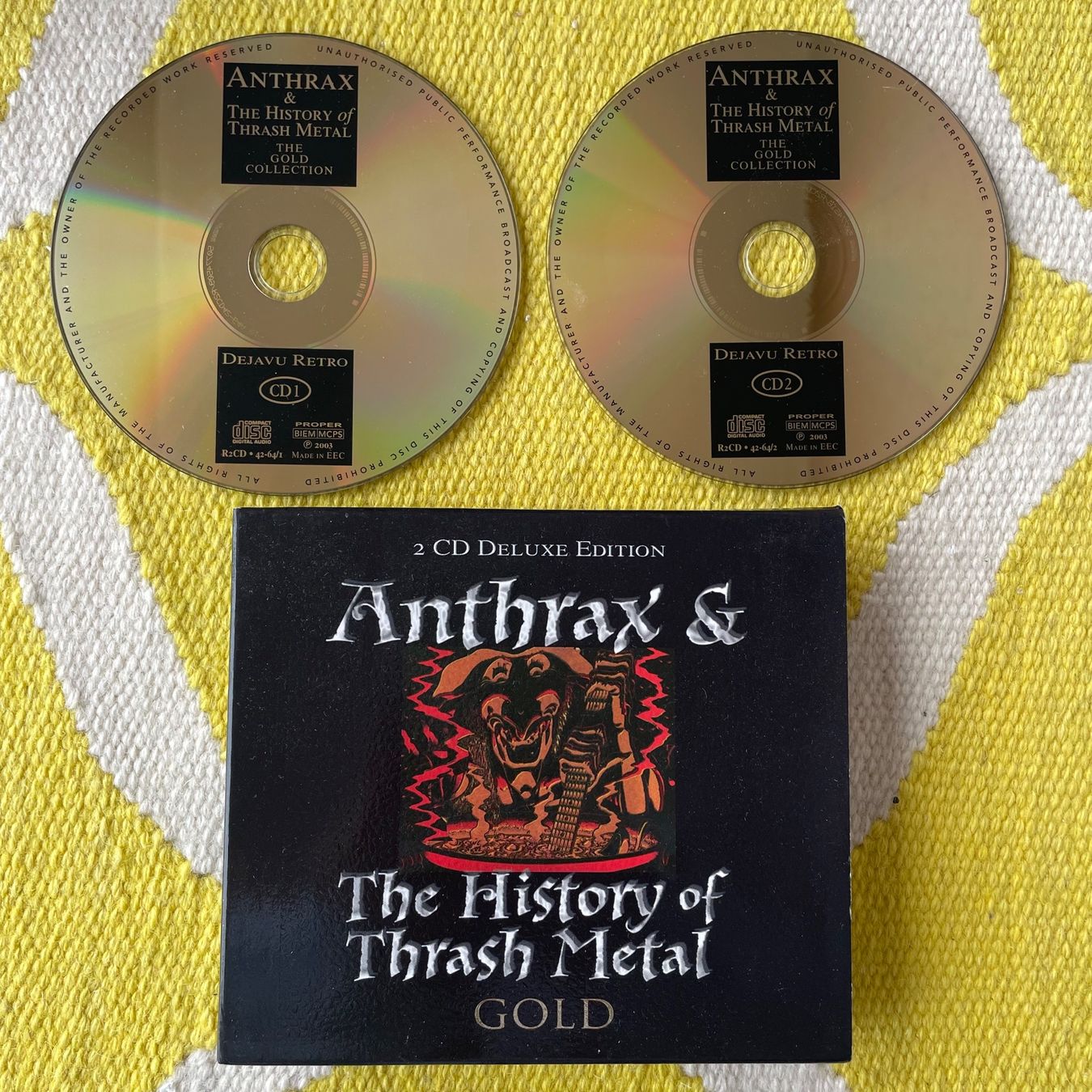 CD: ANTHRAX-2CD GOLD DELUXE EDITION – Usato da Rorschacherberg venduto da CD-Roli