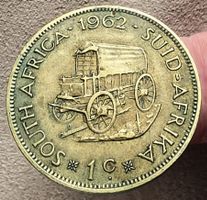 SÜDAFRIKA 1 CENT 1962