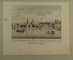 ZÜRICH, KUPFERSTICH 1798