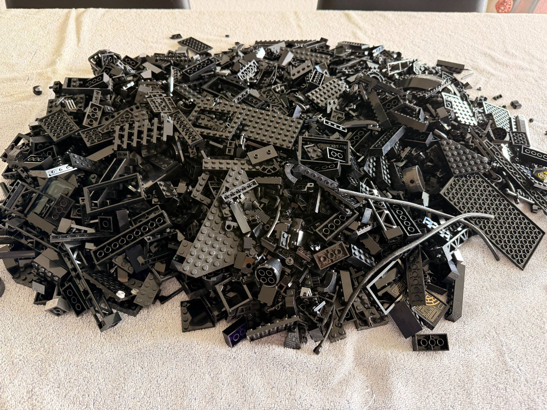 Lego Giocattoli: Lego Steine schwarz ca. 4.1 kg – Usato da Oftringen venduto da rohrstutz 1