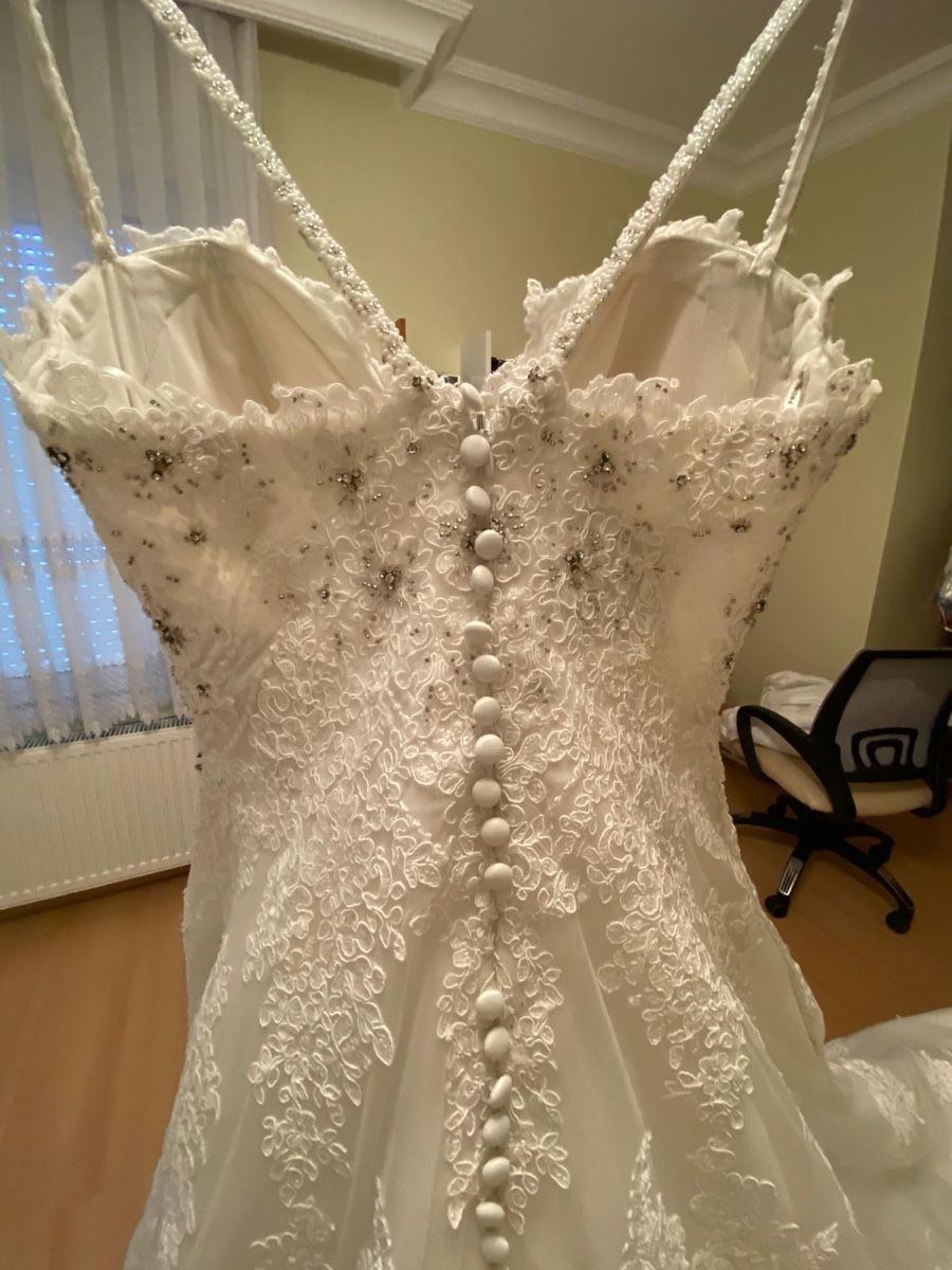 Pronovias Vestiti: Pronovias Brautkleid – Nuovo (secondo la descrizione) da Allschwil venduto da eyl_bb8q 6