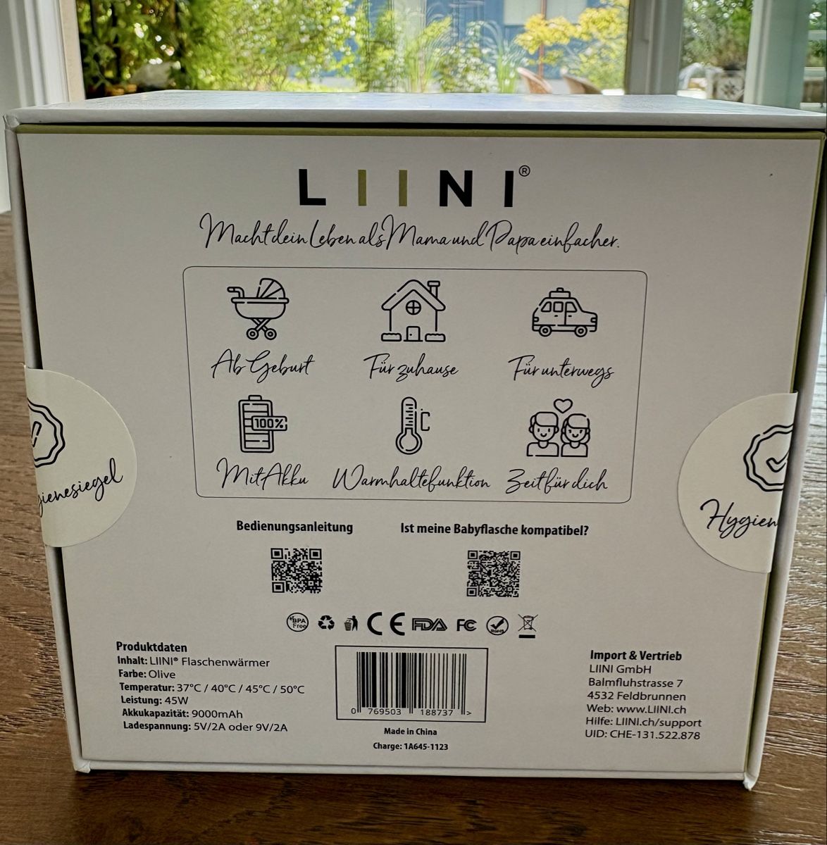Liini Pasti del neonato: LIINI 2.0 Flaschenwärmer (Olive) – Usato da Männedorf venduto da nan_rl92 2