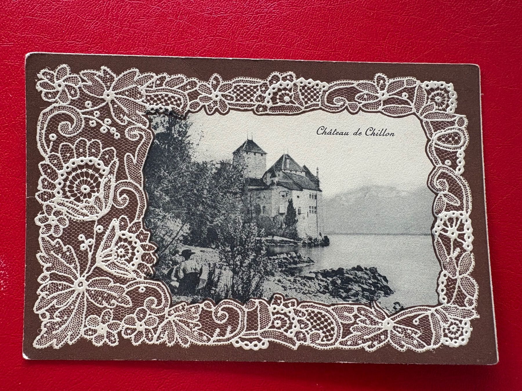 Cartoline postali: Prägedruck - Château de Chillon – Usato da St-Légier-Chiésaz venduto da Theo006