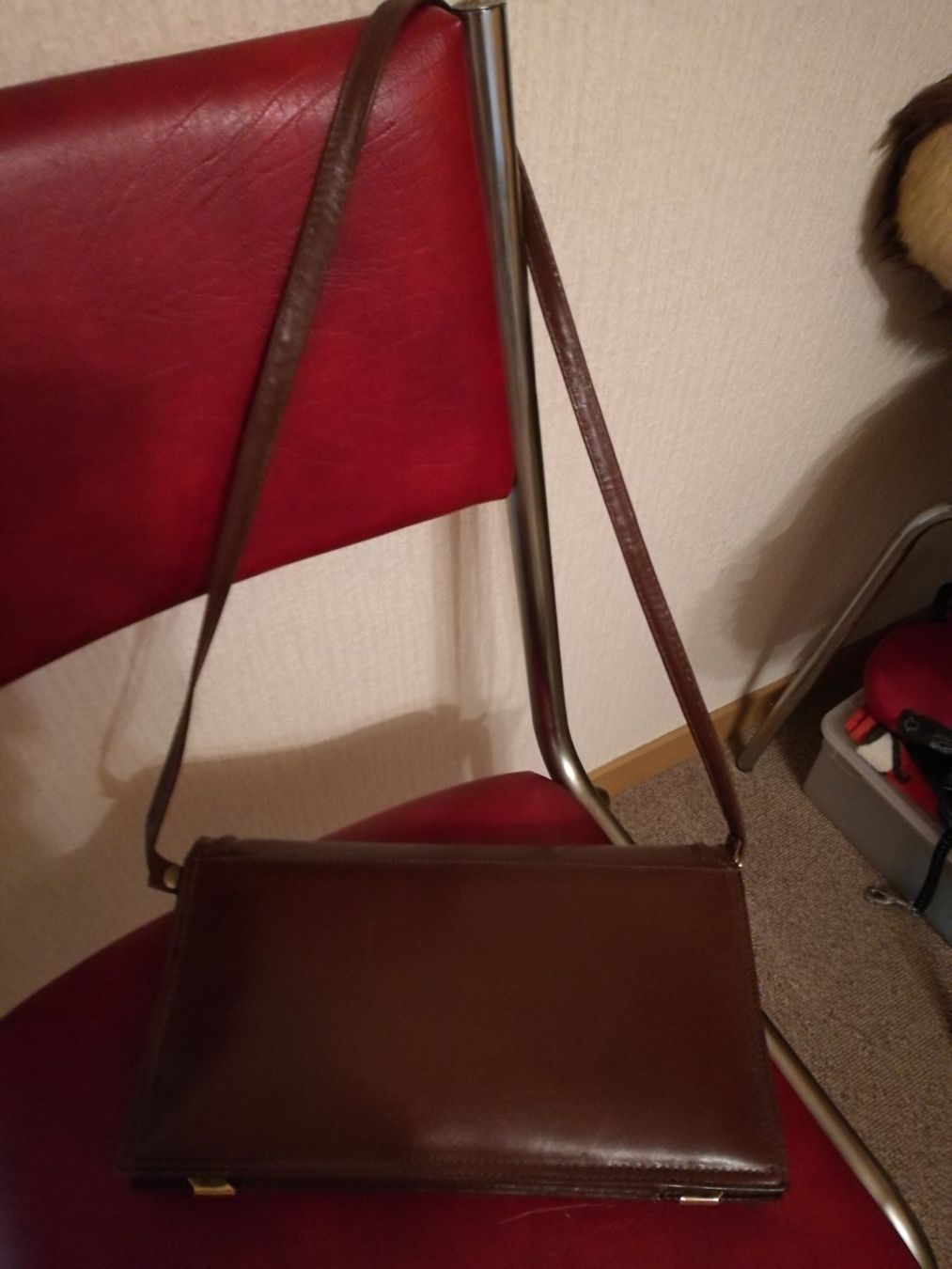 Borse da donna: Handtasche oder Clutch Leder braun – Usato da Horn venduto da sonjamenzi 7