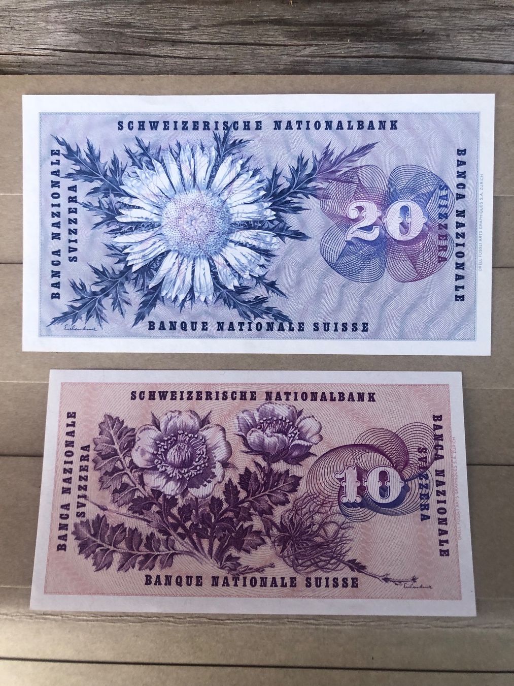Banconote: Schweizer Bank Noten – Nuovo e nell'imballaggio originale da Obergösgen venduto da Camaro_zl1 5