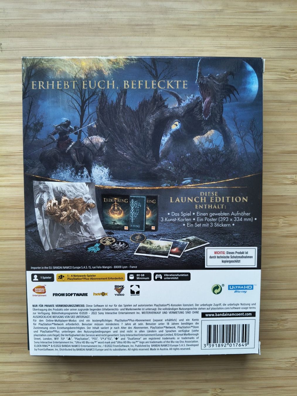 Spiele: Elden Ring - Launch Edition (PS 5) – Gebraucht aus Riedholz von ste_96cd 1