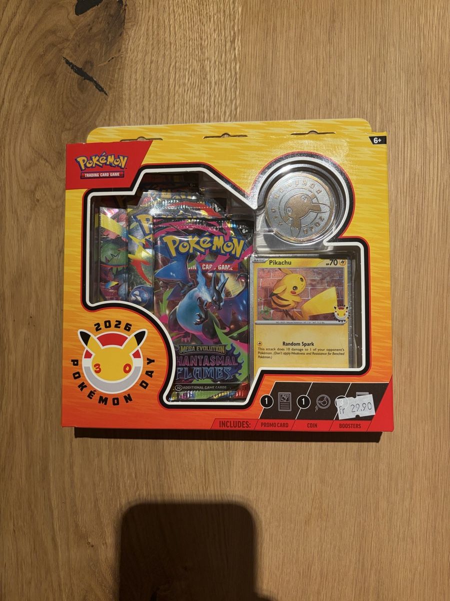 Pokémon Sammelbilder & Trading cards: Pokemon 30th Pokemon Day – Neu und originalverpackt aus Buchs LU von Arcade_otaku