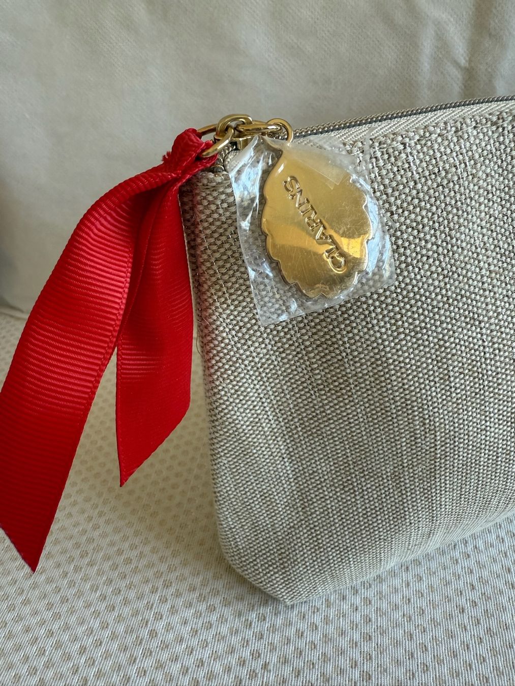 Clarins Custodie per cosmetici: Clarins - trousse à maquillage – Usato da Sion venduto da accroshoes 2