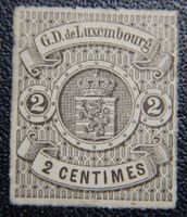 Luxemburg Kat. 13 * 1865 Kat. 50 Euro