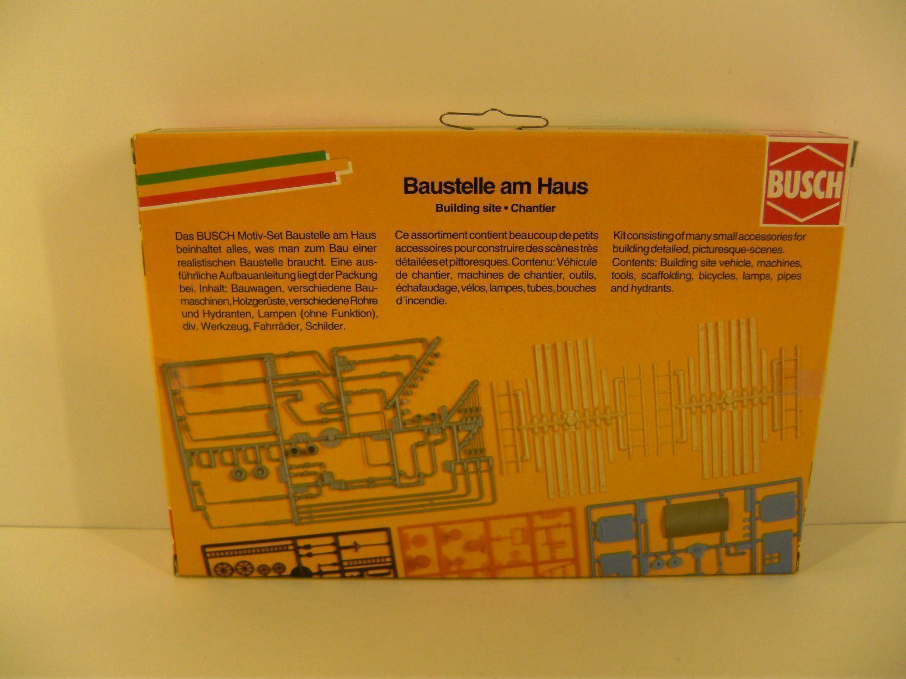 Busch Modellini di ferrovie: Busch H0 6045 Baustelle am Haus – Nuovo e nell'imballaggio originale da Rodersdorf venduto da Joerg11 1