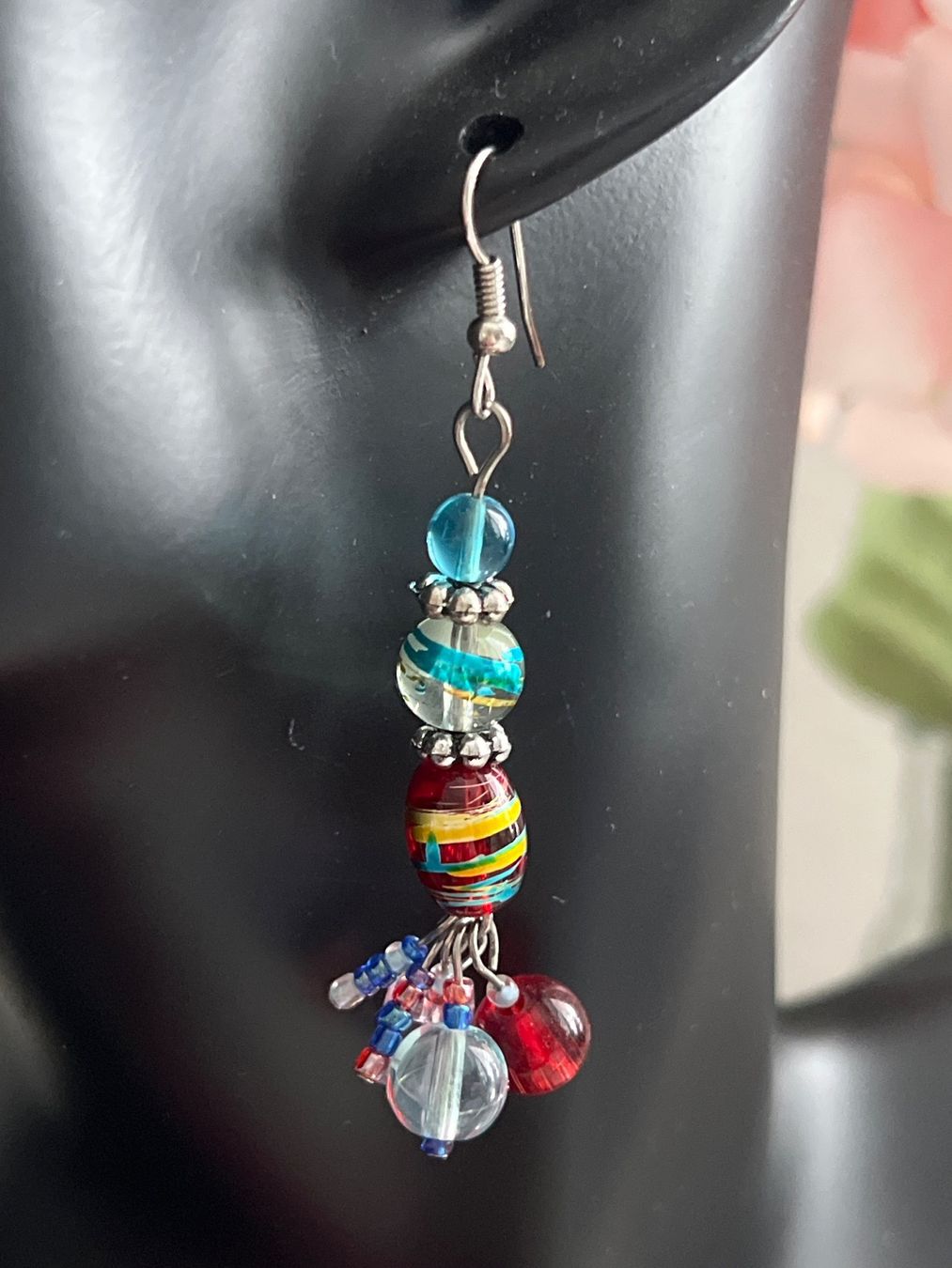 Orecchini pendenti & Orecchini a lobo: Schöne bunte Ohrringe – Nuovo (secondo la descrizione) da Seon venduto da Sunny-Schmuck78 1