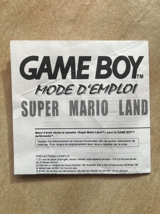 Super Mario Land 2 Gameboy (Gebraucht) in Attelwil für CHF 36 – mit