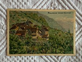 Alte Ansichtskarte von Piandescio bei Locarno 1922